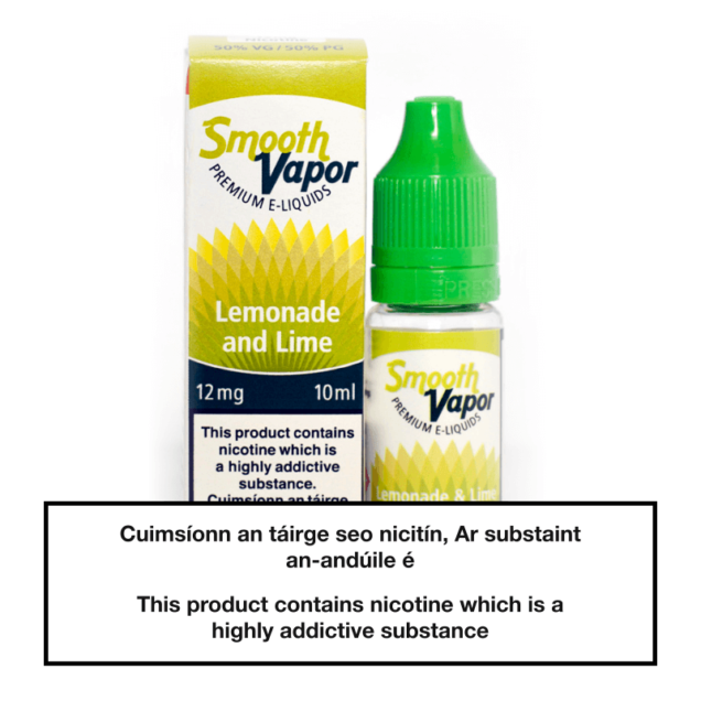 Smooth Vapor – Lemonade and Lime 10ml