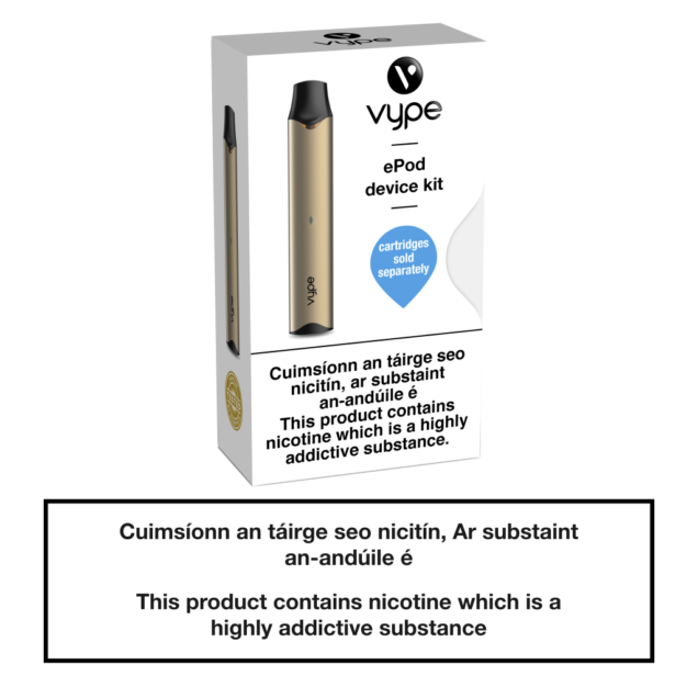 Vype ePod Device Kit - Champagne Gold Package