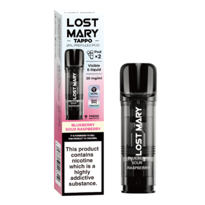 Blueberry Sour Raspberry Lost Mary Tappo Pods