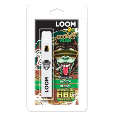 Cookies Kush 2ml HHC Disposable Vape by LOOM