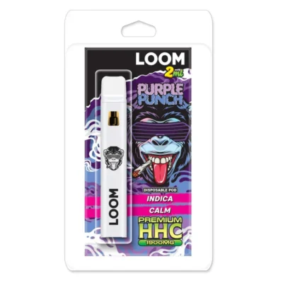 Purple Punch 2ml HHC Disposable Vape by LOOM