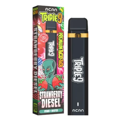 Strawberry Diesel Triple 9 HHC Disposable Vape 1ml by ACAN
