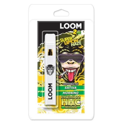 Super Lemon Haze 2ml HHC Disposable Vape by LOOM