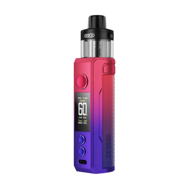 VooPoo DRAG S2 Vape Kit - Modern Red