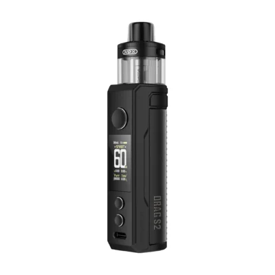 VooPoo DRAG S2 Vape Kit - Spray Black