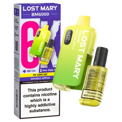 Double Apple Lost Mary BM6000 Big Puff Vape