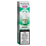 Menthol Elfliq Nic Salt 10ml by Elf Bar