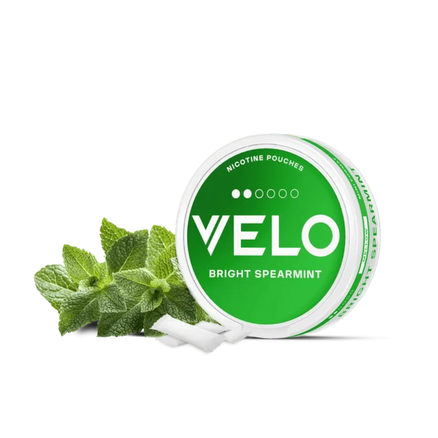 Bright Spearmint Nicotine Pouches by Velo - Image 4
