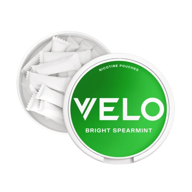 Bright Spearmint Nicotine Pouches by Velo - Image 2