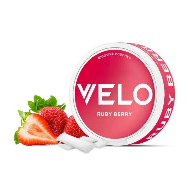 Ruby Berry Nicotine Pouches by Velo 10mg - Image 4
