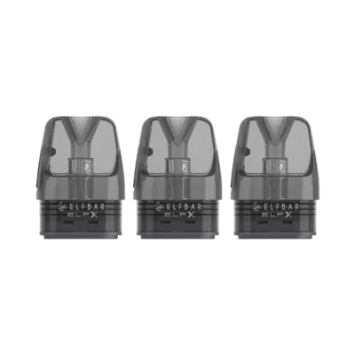 Elfbar Elfx Dual Mesh Replacement Vape Pods - Pack of 3