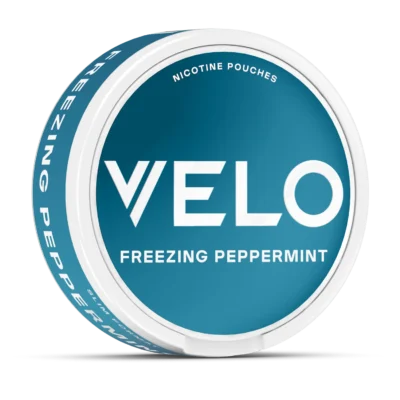 Freezing Peppermint Nicotine Pouches by Velo