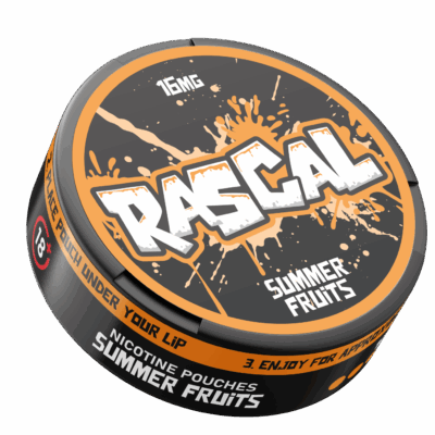Summer Fruits Nicotine Pouches by RASCAL
