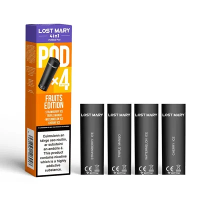 Fruits Edition Lost Mary 4 in 1 Prefilled Pods