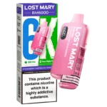 Strawberry Raspberry Cherry Ice Lost Mary BM6000 Prefilled Pod Kit