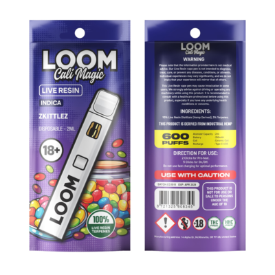Zkittles Loom Cali Magic 2ml Vape Pen