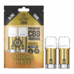 Buddha Haze Aztec CBD 4000mg Pod Refills