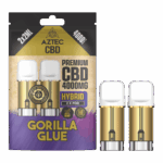 Gorilla Glue Aztec CBD 4000mg Pod Refills
