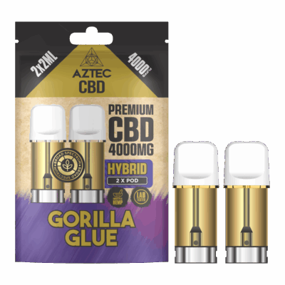 Gorilla Glue Aztec CBD 4000mg Pod Refills