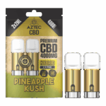 Pineapple Kush Aztec CBD 4000mg Pod Refills