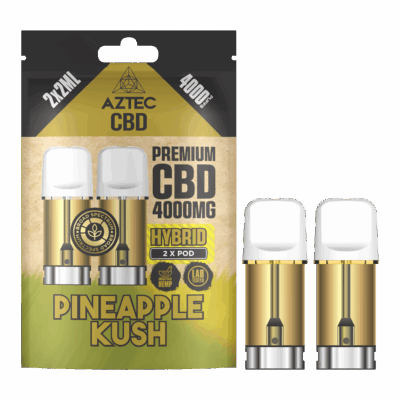 Pineapple Kush Aztec CBD 4000mg Pod Refills