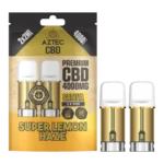Super Lemon Haze Aztec CBD 4000mg Pod Refills