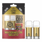 Watermelon Gelato Aztec CBD 4000mg Pod Refills