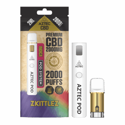 Zkittlez Aztec CBD 2000MG Pod Kit