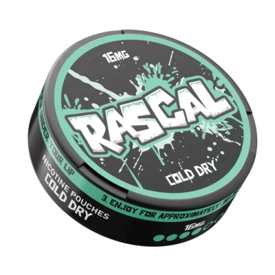 Cold Dry Nicotine Pouches by RASCAL