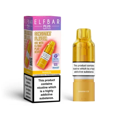 Banana Ice Elf Bar Plus Refill Pack