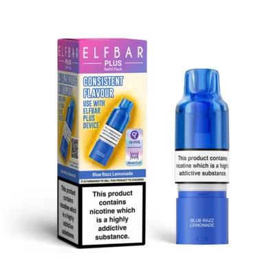 Blue Razz Lemonade Elf Bar Plus Refill Pack