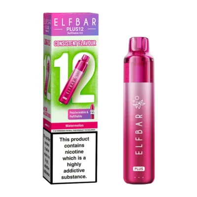 Watermelon Elf Bar Plus 12 Prefilled Pod Kit