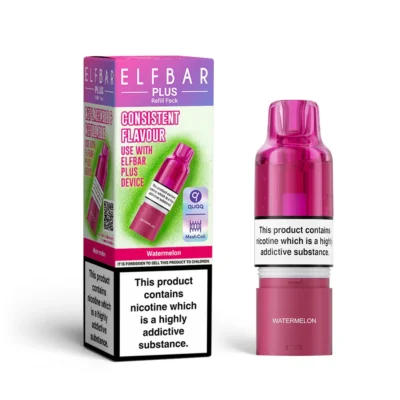 Watermelon Elf Bar Plus Refill Pack