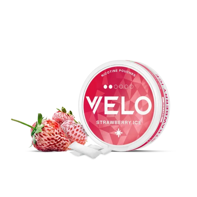 Strawberry Ice Nicotine Pouches by Velo - Image 5