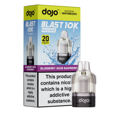Blueberry Sour Raspberry DOJO Blast 10K Pod & Refill by Vaporesso