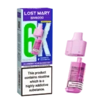 Blueberry Sour Raspberry Lost Mary BM6000 Refill Pod