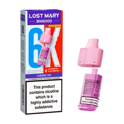 Cherry Ice Lost Mary BM6000 Refill Pod
