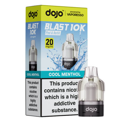 Cool Menthol DOJO Blast 10K Pod & Refill by Vaporesso