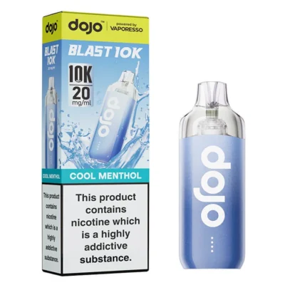 Cool Menthol DOJO Blast 10K Vape Kit by Vaporesso
