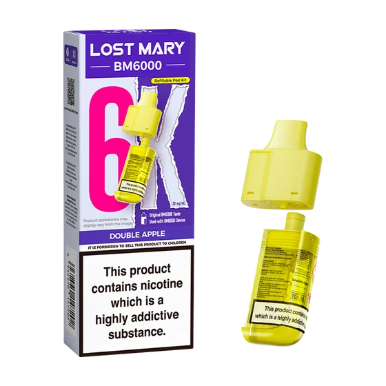 Double Apple Lost Mary BM6000 Refill Pod