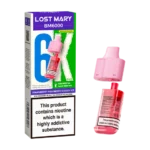 Strawberry Raspberry Cherry Ice Lost Mary BM6000 Refill Pod