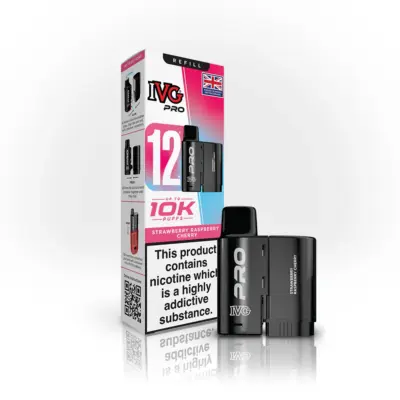 Strawberry Raspberry Cherry IVG PRO 12 Refill Pod